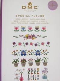 Buch DMC Kreuzstichmotive Blumen